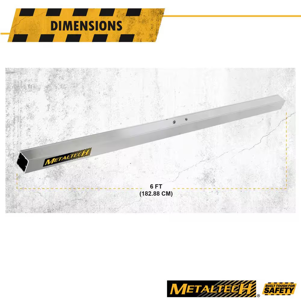 Ultra-Jack 6 Ft. Aluminum Pole Connector for the Ultra-Jack Aluminum Scaffolding