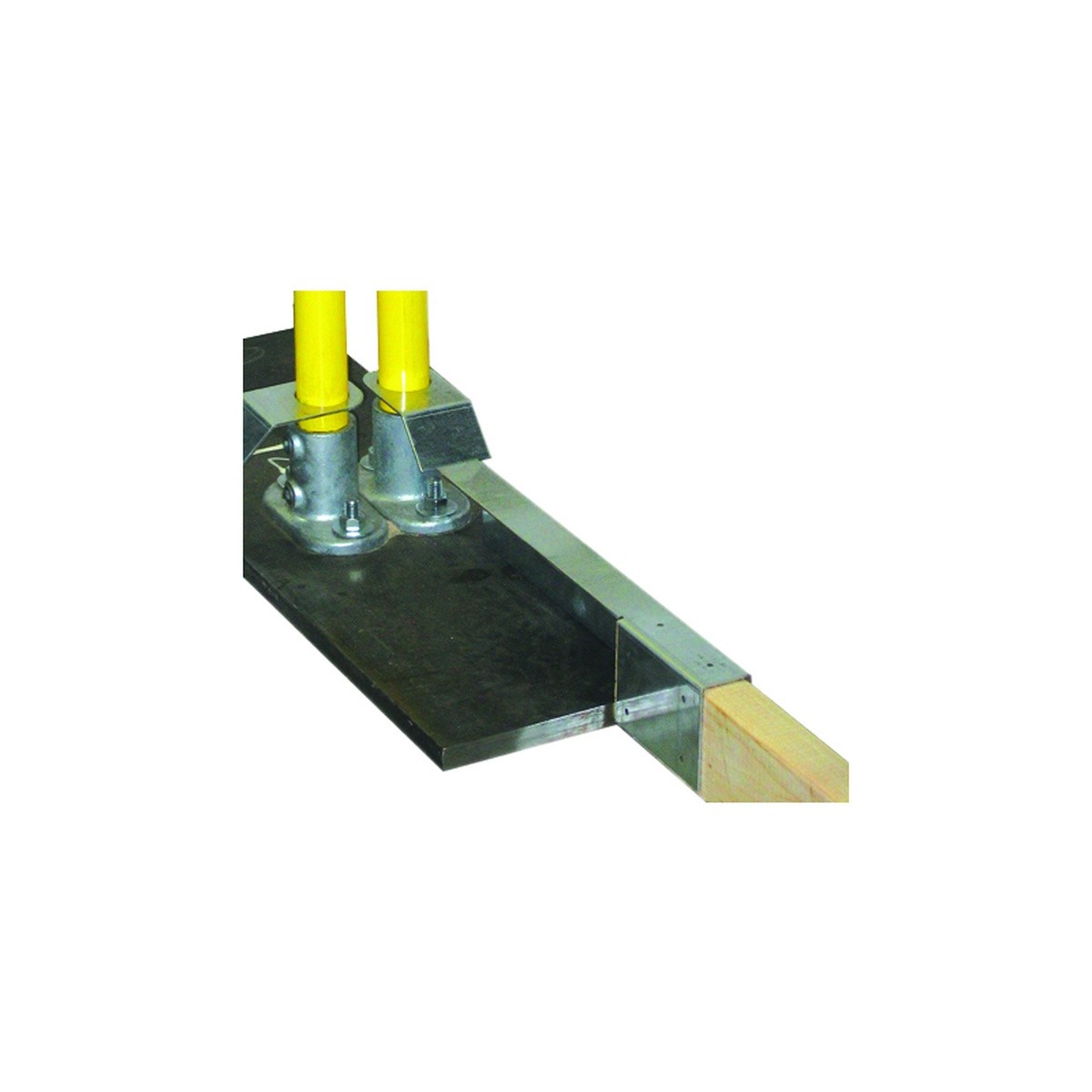 Guardian 15185 Hot Dipped Galvanized Steel Toeboard Attachment 2×4
