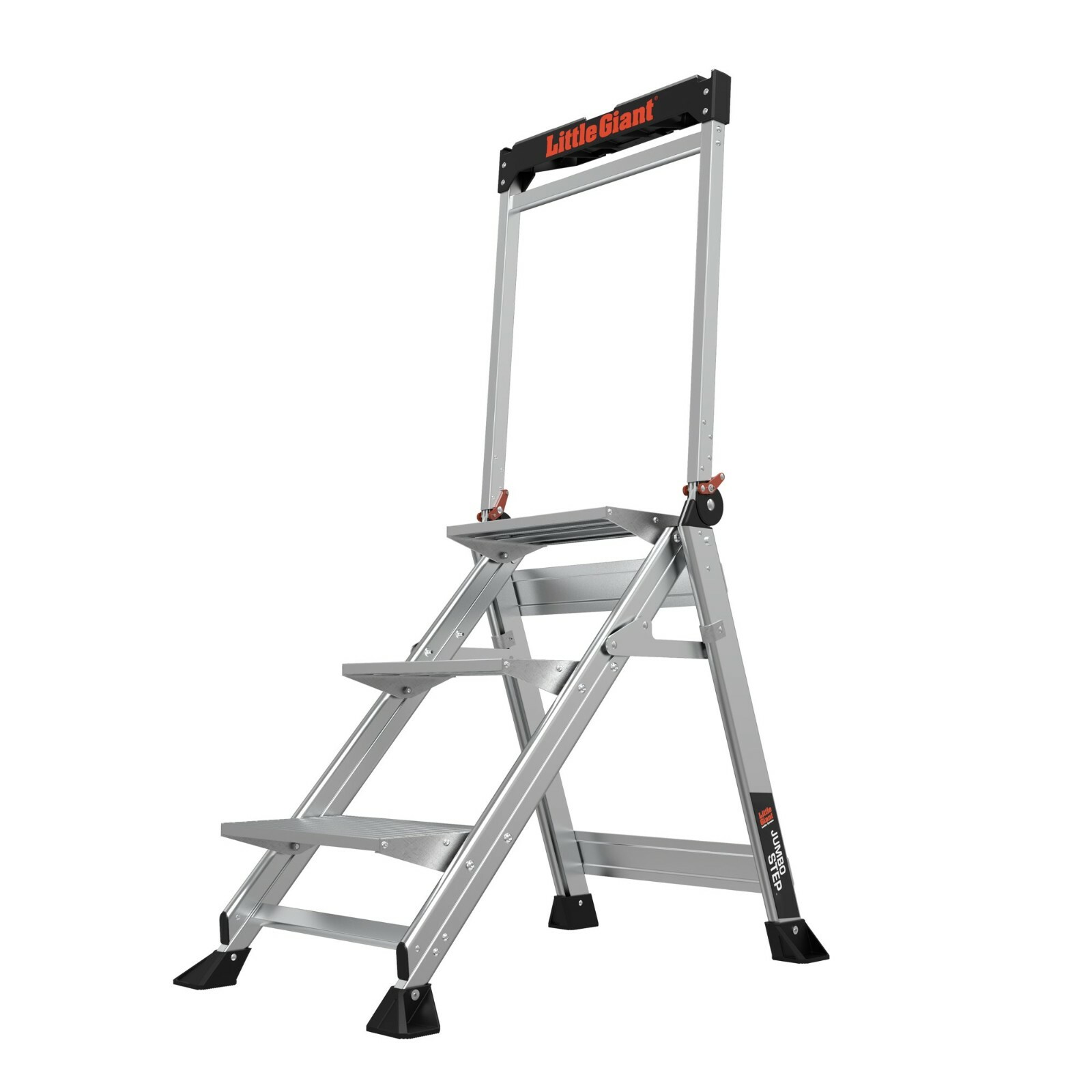 Aluminum Stepladder Work Step Stool Painting Drywall Sheet Rocking Home DIY Alum