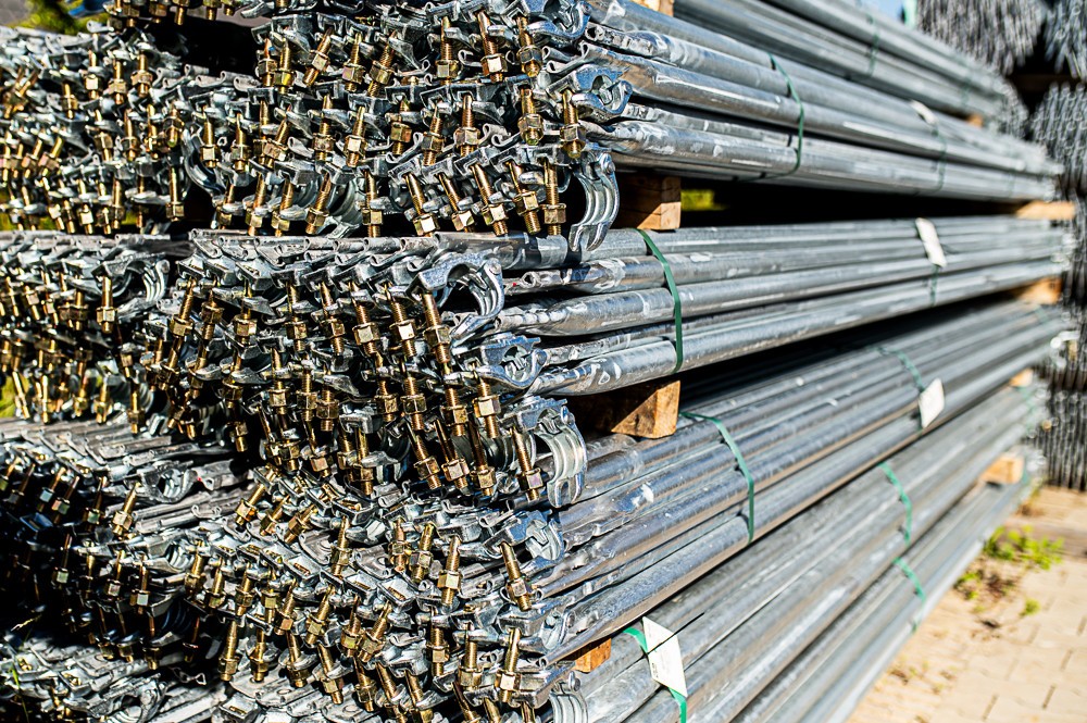 10x9m scaffolding gable scaffold Alu-scaff 73 aluminum scaffolding delivery 0€