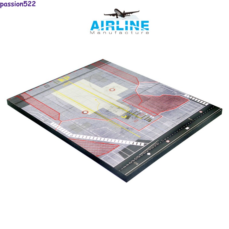 1: 400 International Airport Finished Wooden Platform Parking Apron Multiple