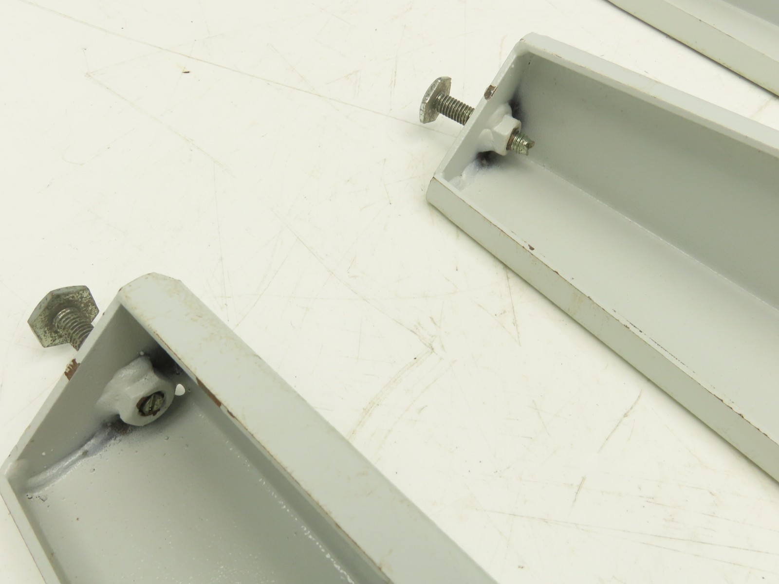 Omga Machine Base Table Legs 26-1/2″ Long White Radial Arm Saw Set of 4