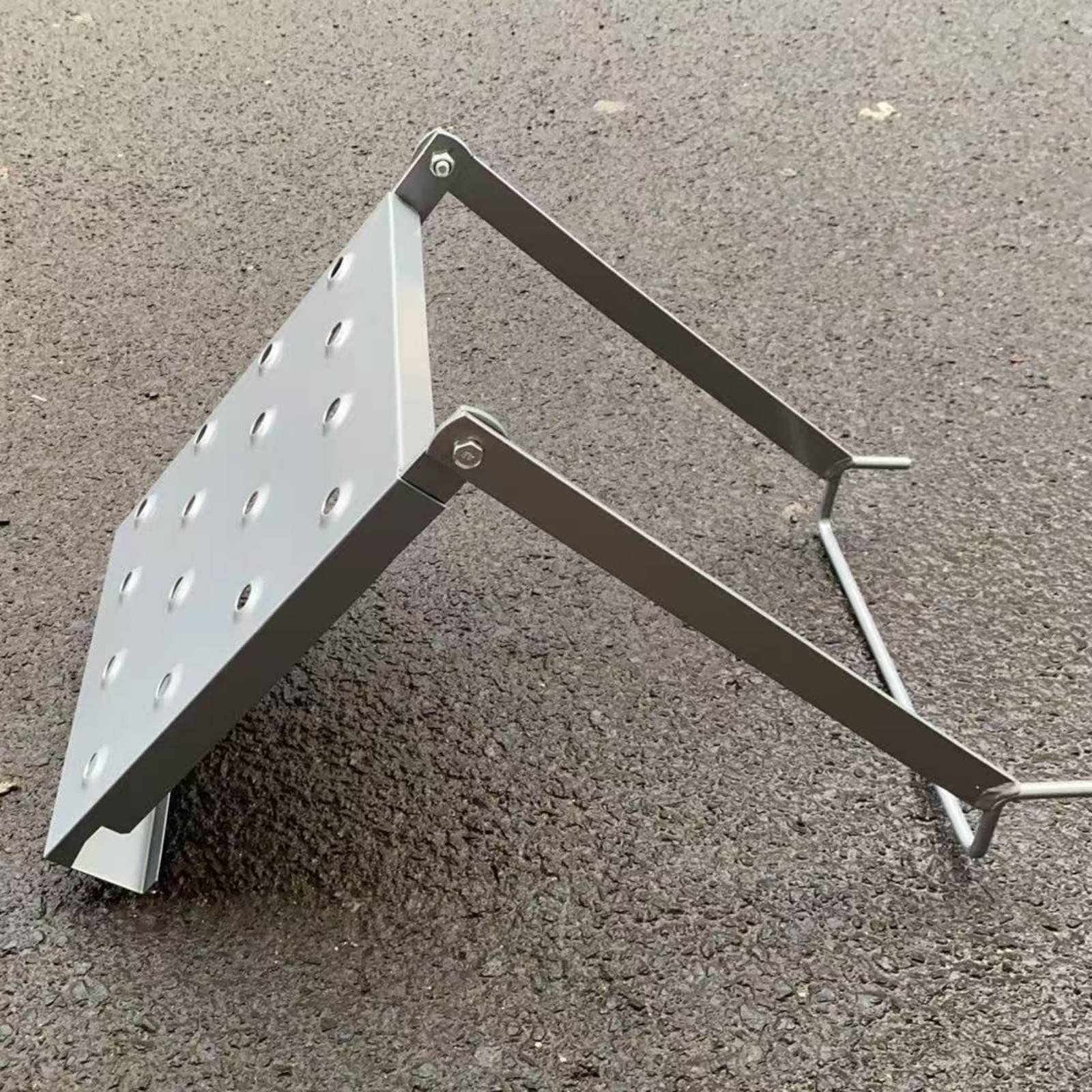 Iron Ladder Step Tool Tray Ladder Step Stable Standing for Painting