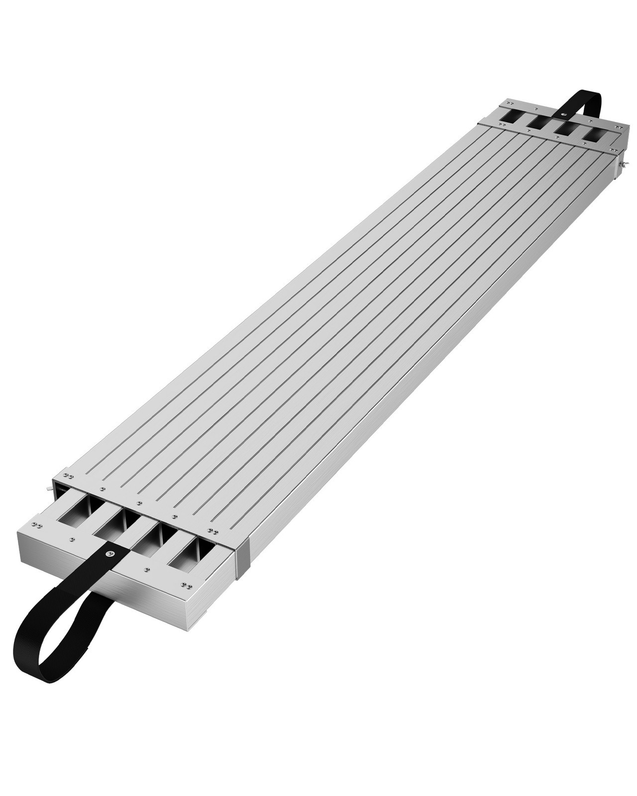 8-13ft/9-15ft Adjustable Aluminum Extension Plank 440lb Capacity Scaffold Ladder