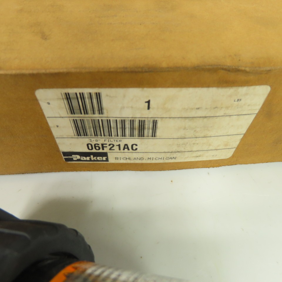 Parker 06F21AC 3/8″ NPT Pneumatic Air Line Filter 150 PSI NEW
