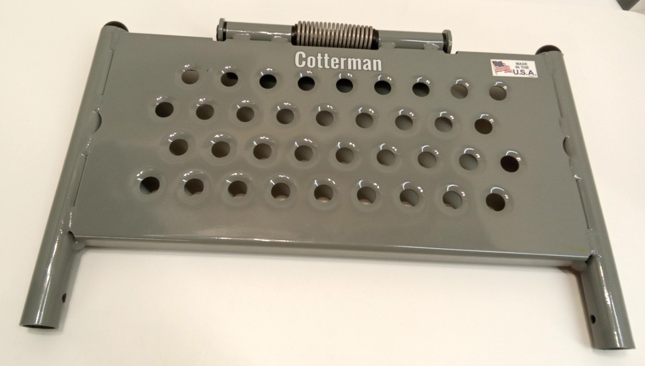 Cotterman SG1626ZC1P1S Single-Door Steel Gate 21-3/4″ Adj. for 16″-26″ Opening