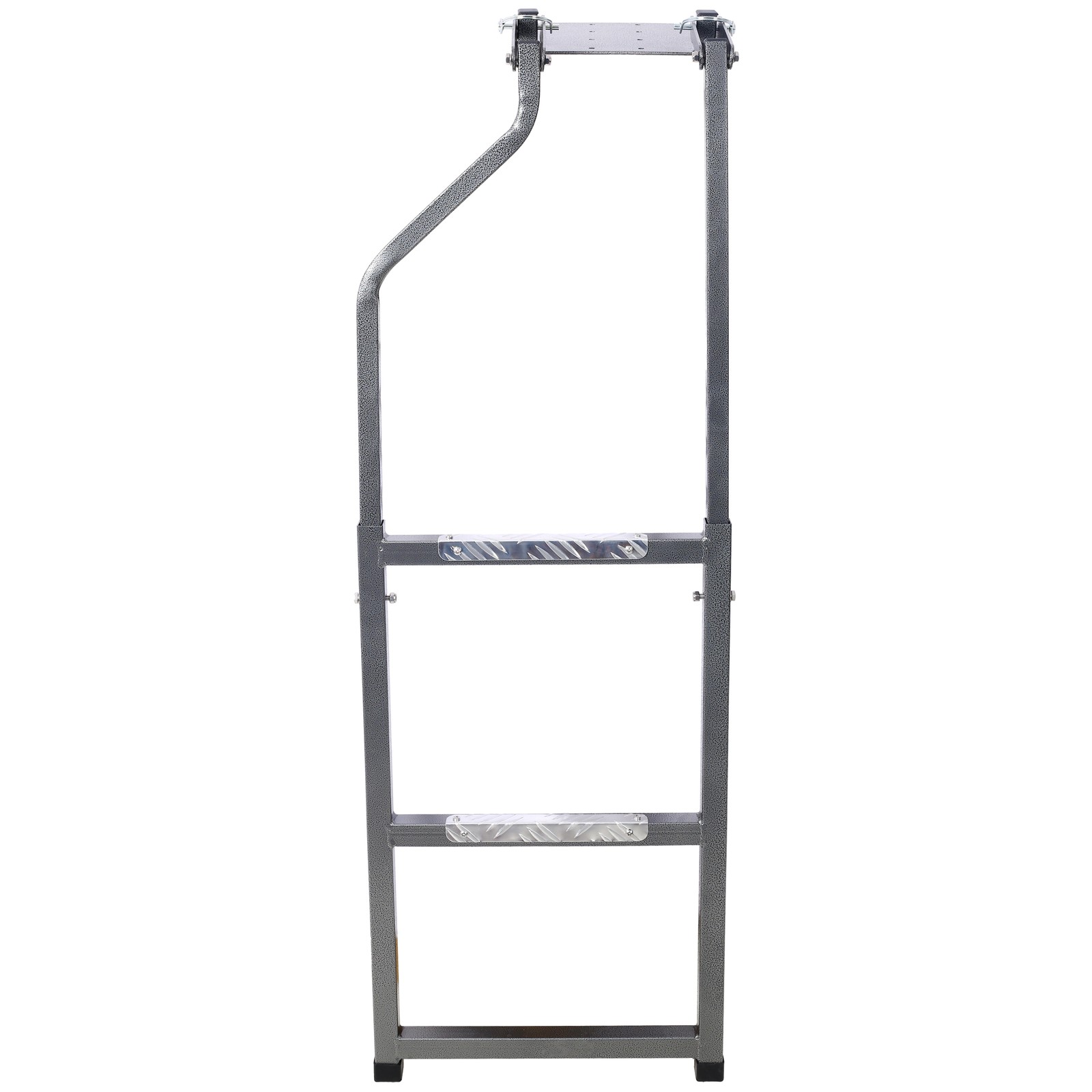 Universal Pickup Truck Tailgate Ladder, Aluminum Step Grip with Rubber Feet