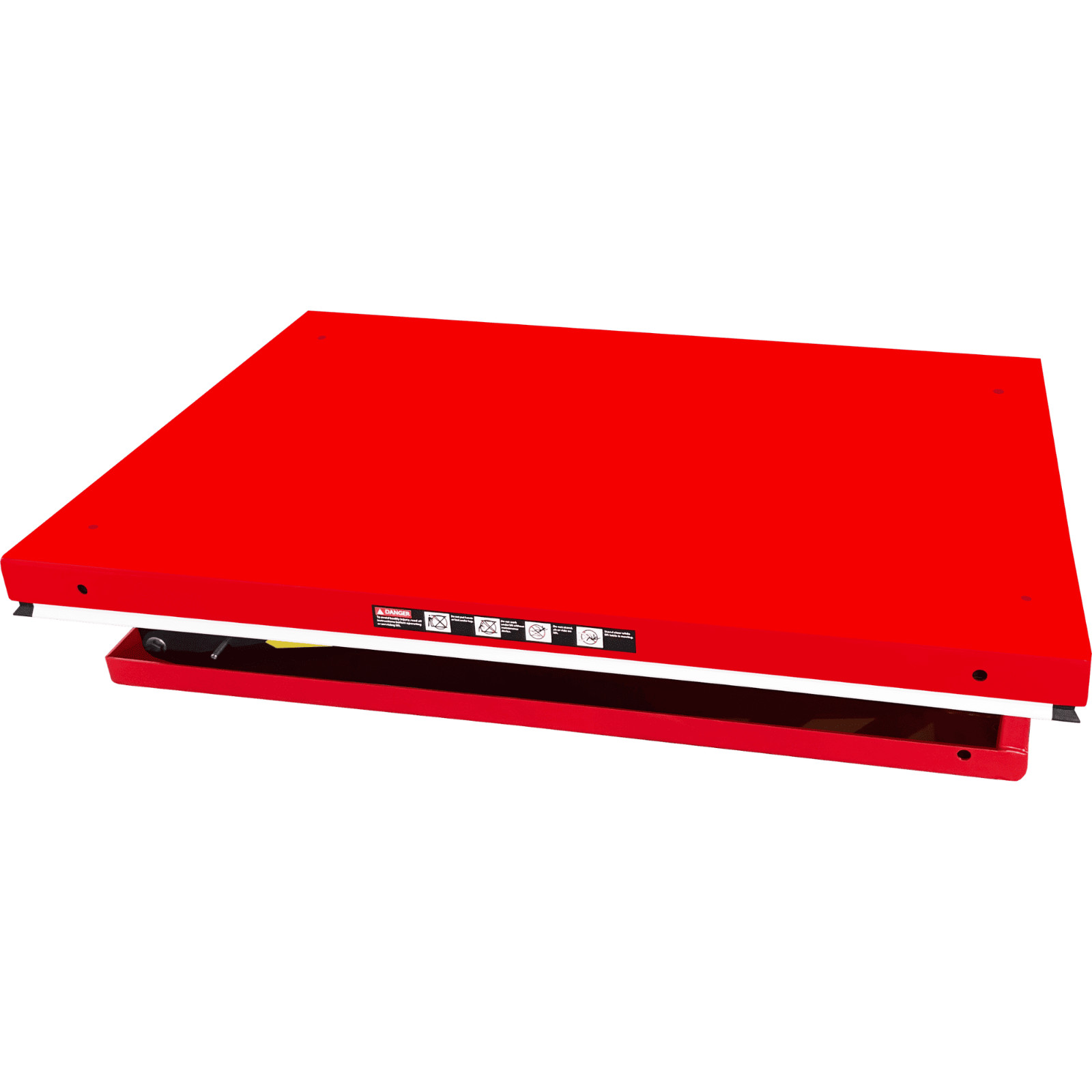 Electric Hydraulic Scissor Lift Table With Foot Pedal, 2,200 lb., 48″ x 36″