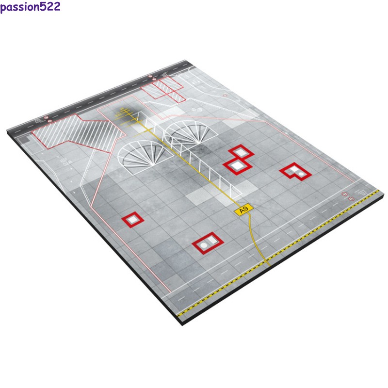1: 400 International Airport Finished Wooden Platform Parking Apron Multiple