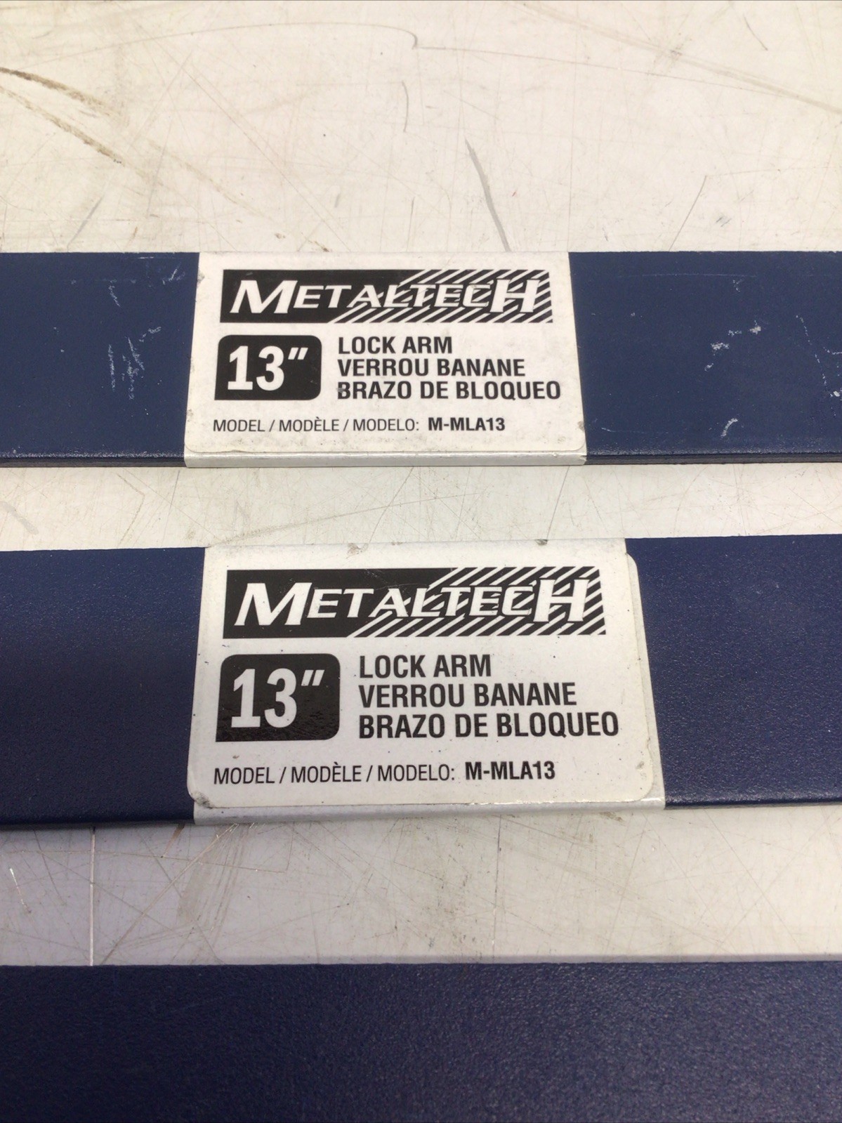 13″ Steel Lock Arm For Mason Arch Scaffold MetalTech M-MLA13 Lot Of 5