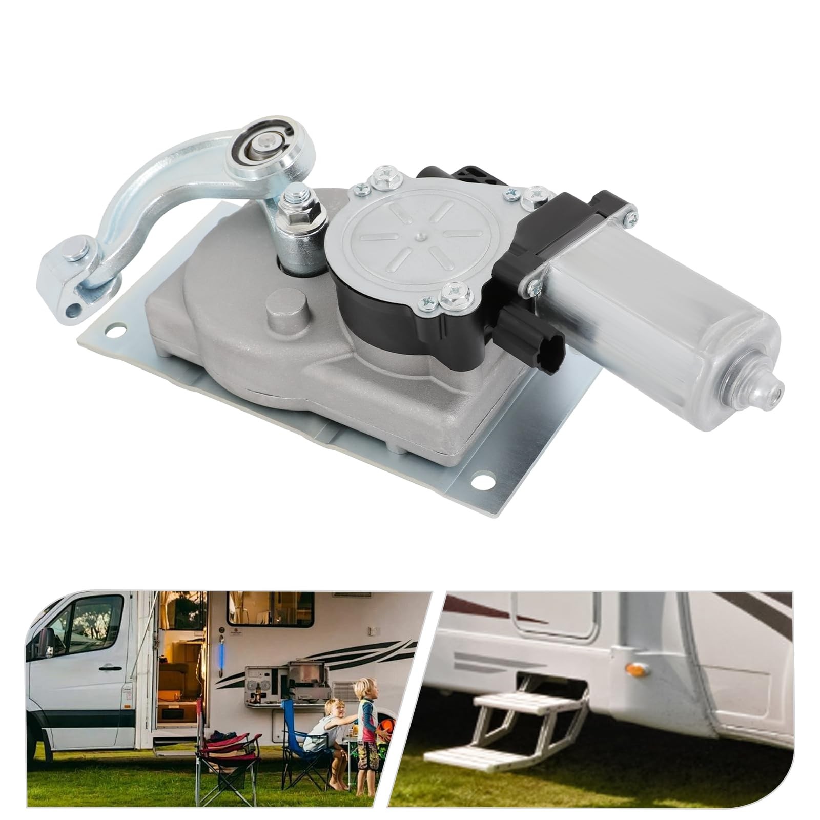 RV Step Motor Conversion Kit Gearbox Connecting Rod Electric Entry Steps