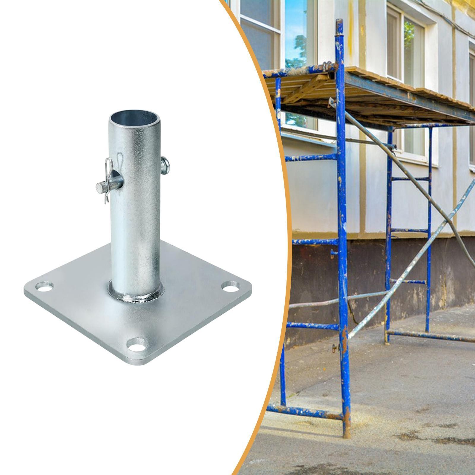 Scaffold Base Plate Easy Installation Scaffolding Accessory