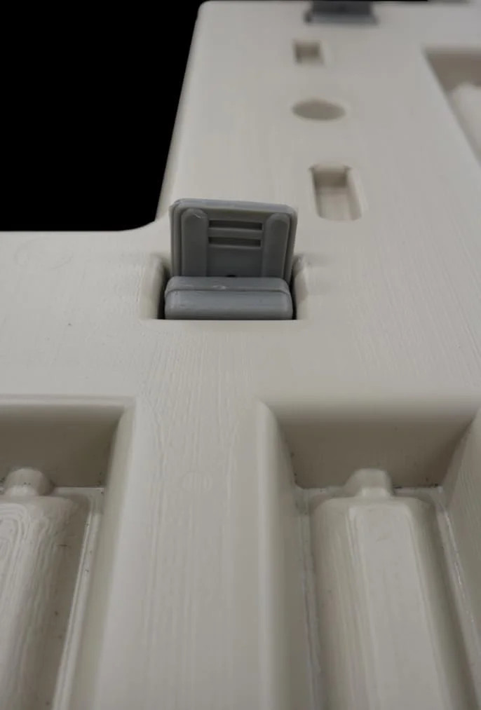 Confer Plastics Step-1X: Sturdy Above Ground Entry System with Dual Handrails an