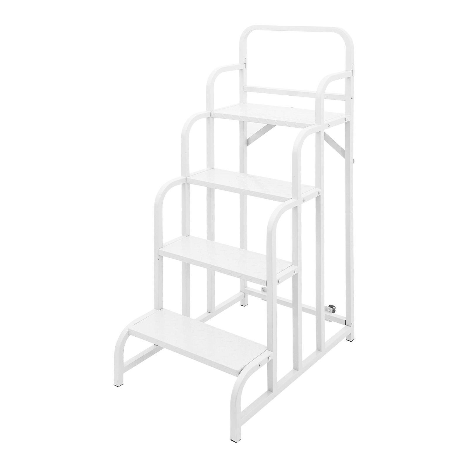 4-Step Stair with Wheels, Industrial & Warehouse 4-Step Stair, Rolling Stair