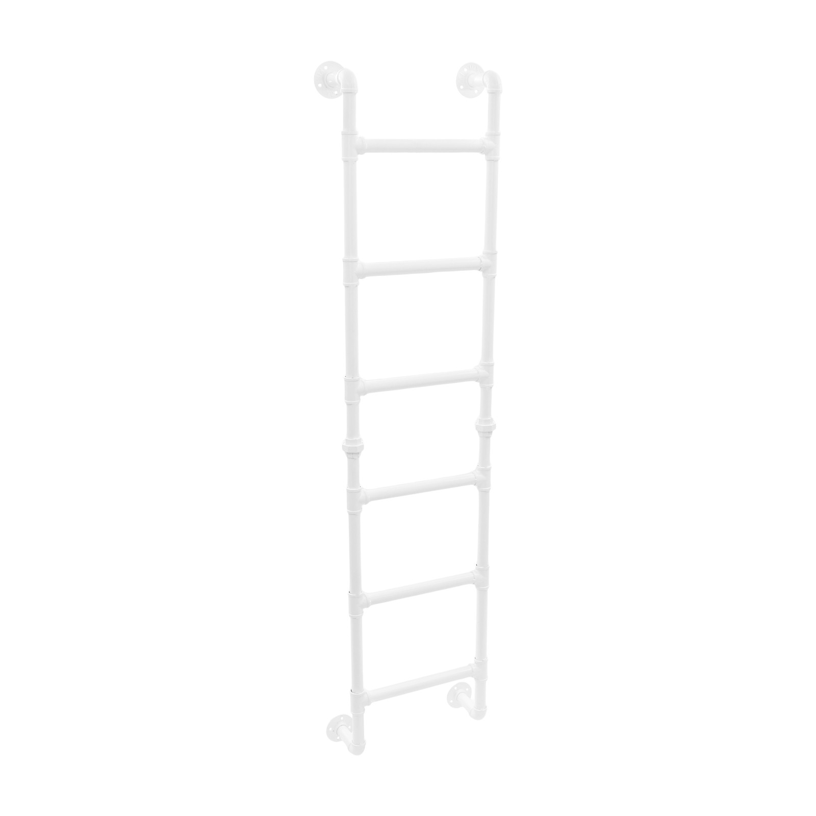 6-Step Ladder Bunk Bed Ladder Loft Attic Step Ladder Wall-mount 150kg/330.69lbs