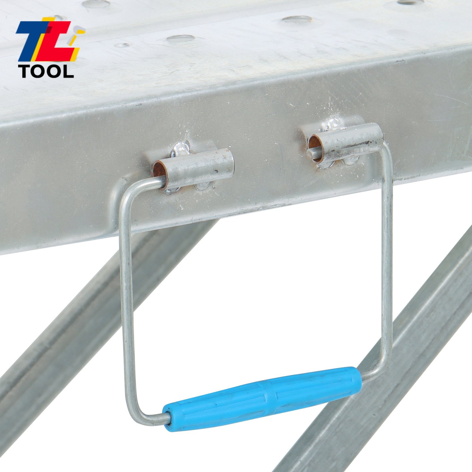 1.8m Aluminum Alloy Portable Folding Adjustable Scaffolding Work Platform