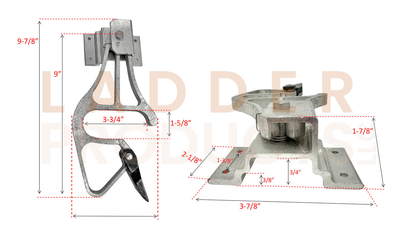 Werner Extension Ladder Round Rung Lock Kit 28-9
