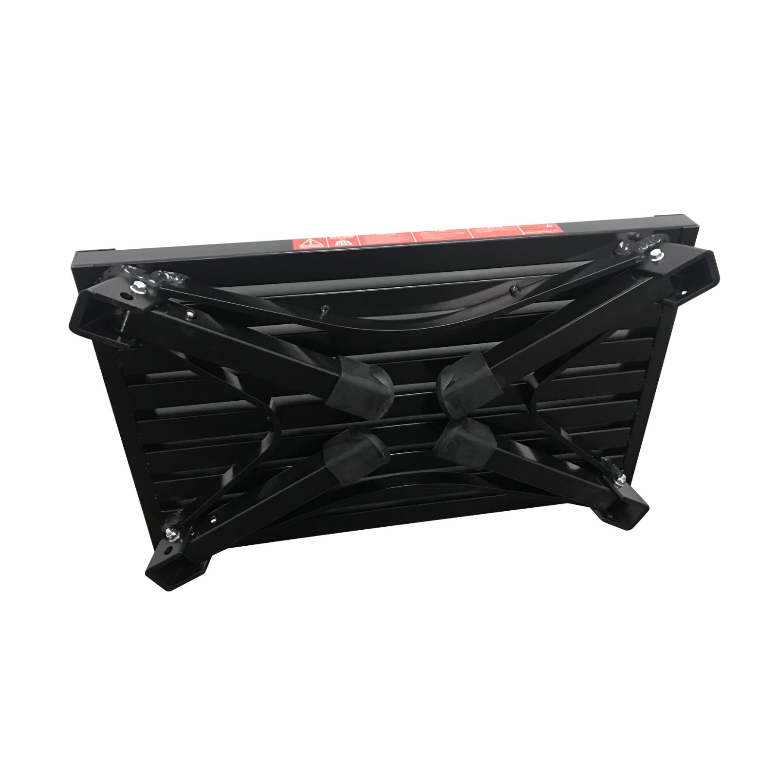 Caravan RV Lightweight Compact ILLUMINATING Folding Platform Step 22cm Black