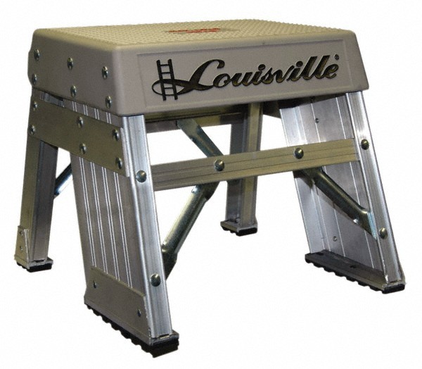 Louisville 1 Step, 1′ High, Type IA Rating, Aluminum Step Stand
