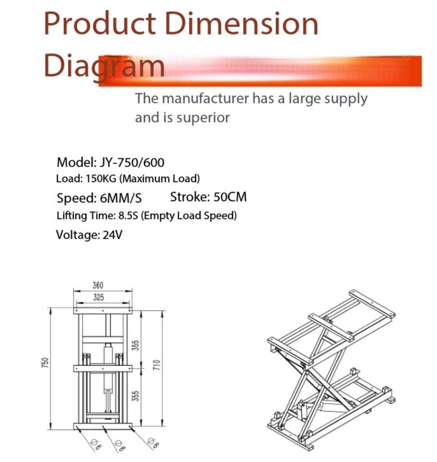 Electric Coffee Table Lifting Shelf Telescopic Shelf Hardware Accessories