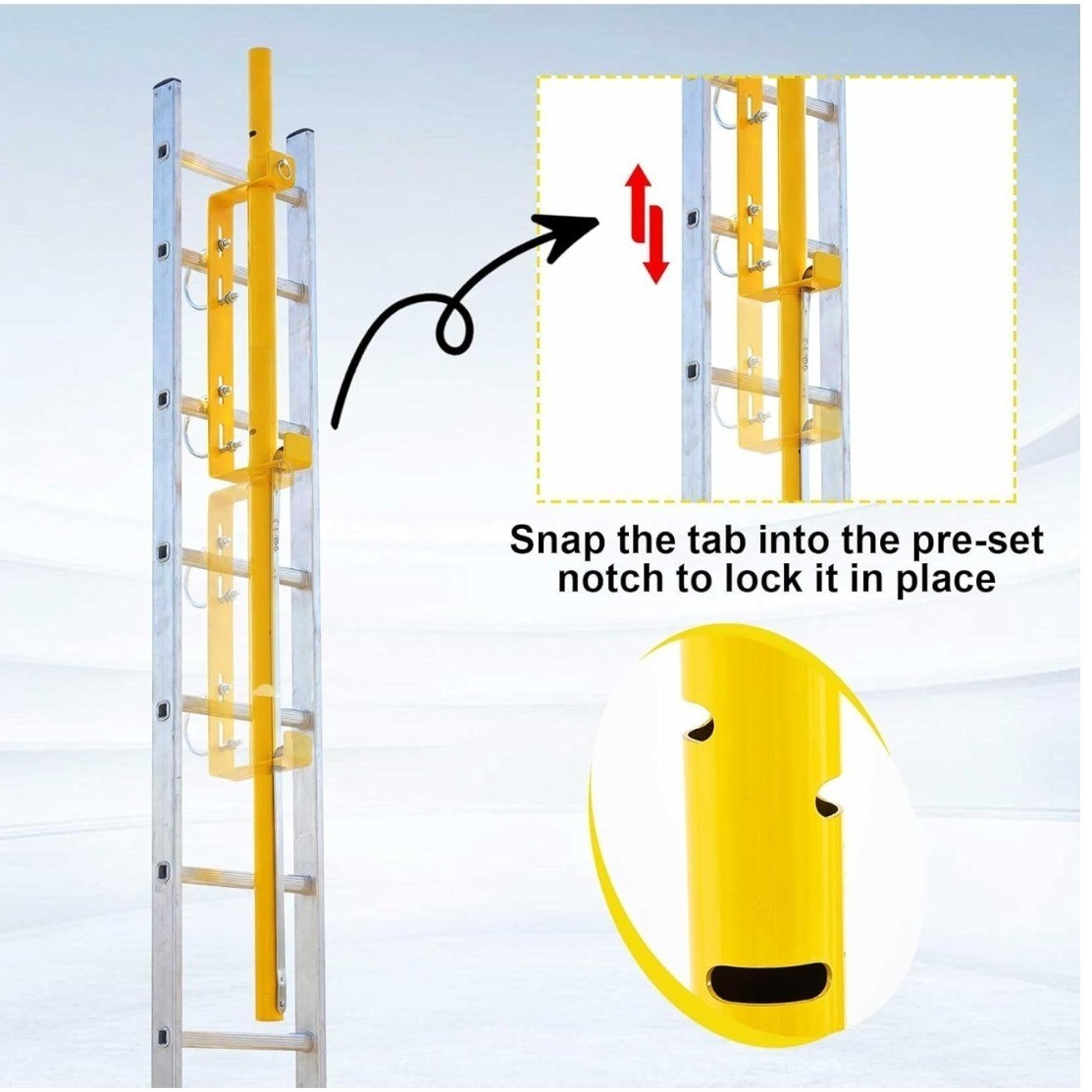 Roof Hatches Ladder Safety Post | Roof Top Safety Hatch Safety Post