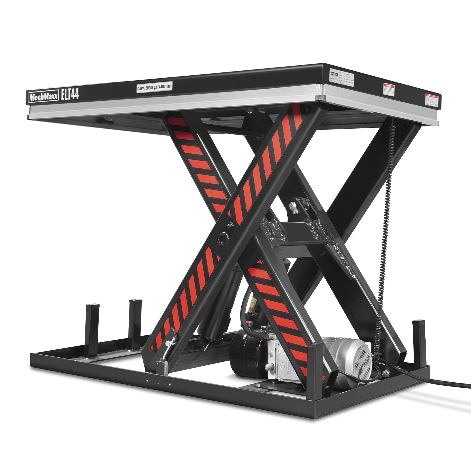 MechMaxx 4400lbs Capacity Hydraulic Lift Table 51.2”x33.5” Platform,ELT44
