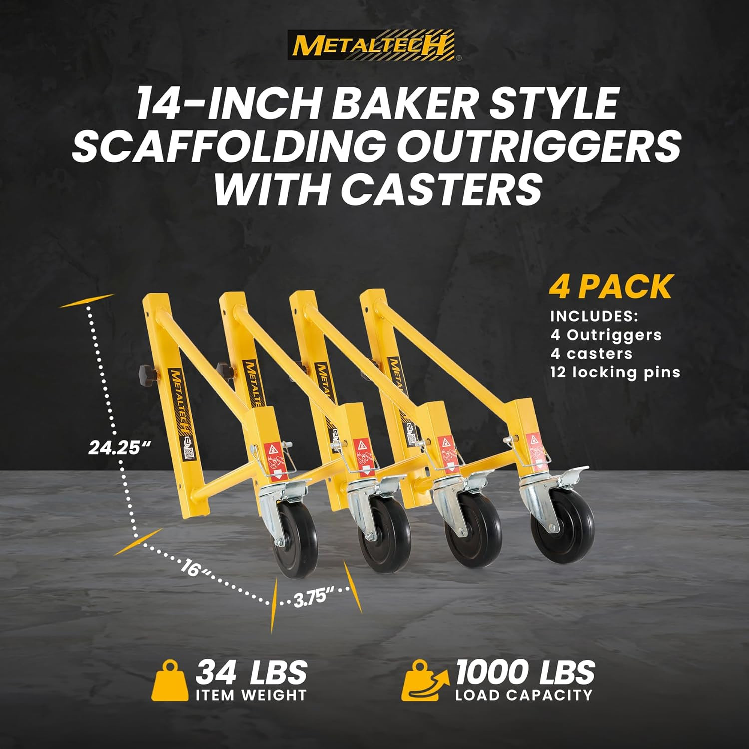 I-CISO4 Outrigger Set for Maxi Square Baker Scaffold