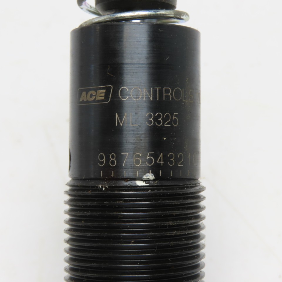 Ace Controls ML 3325 Adjustable Industrial Shock Absorber 1-1/4-12 Thread