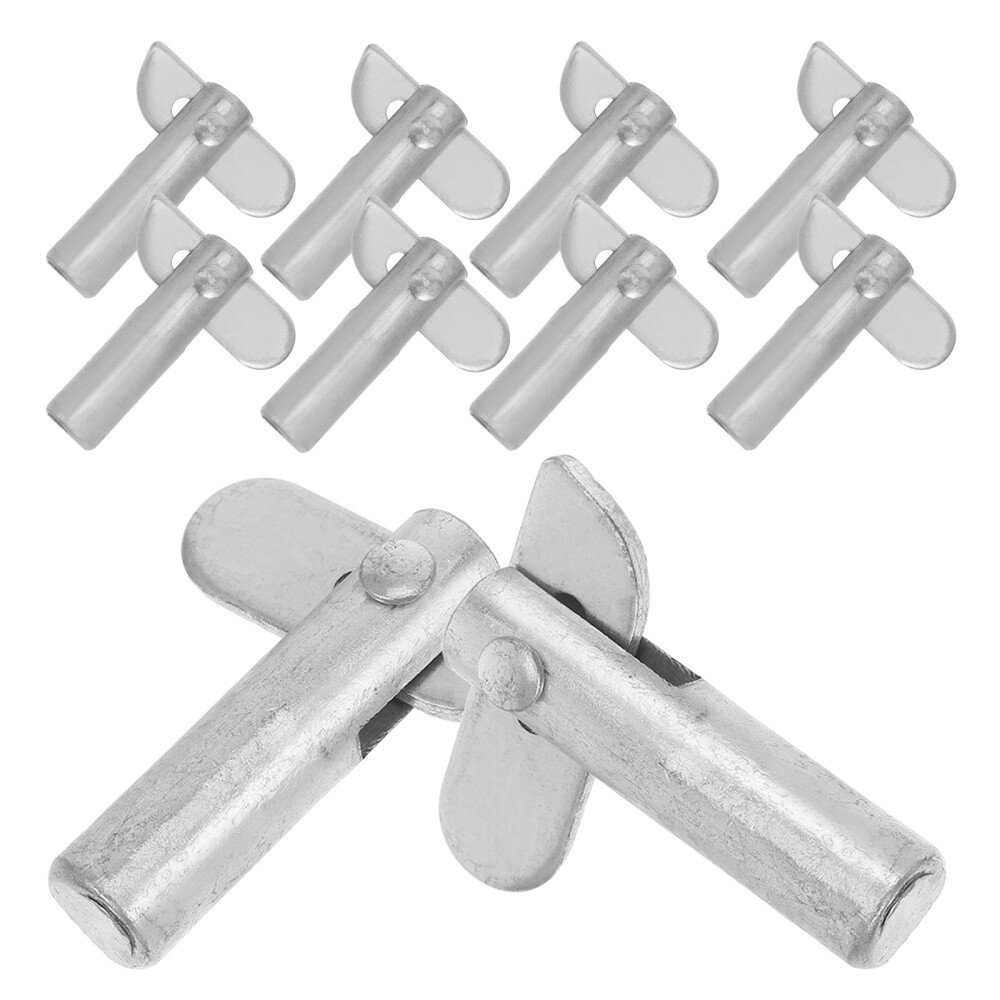 10 Pcs Scaffolding Lock Pin Guardrail Locking Detachable System Parts