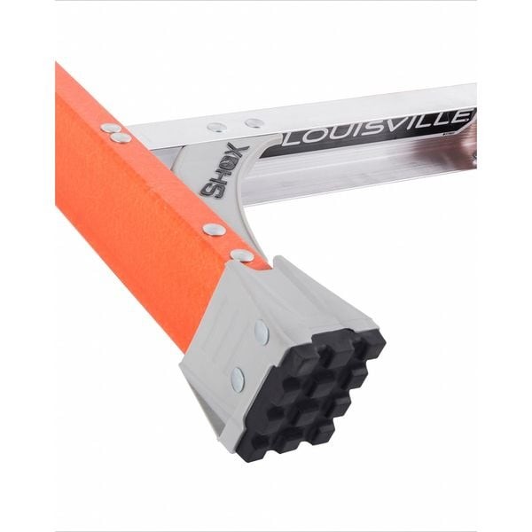 Louisville Fxs1506 6 Ft Fiberglass Stepladder, 300 Lb Capacity