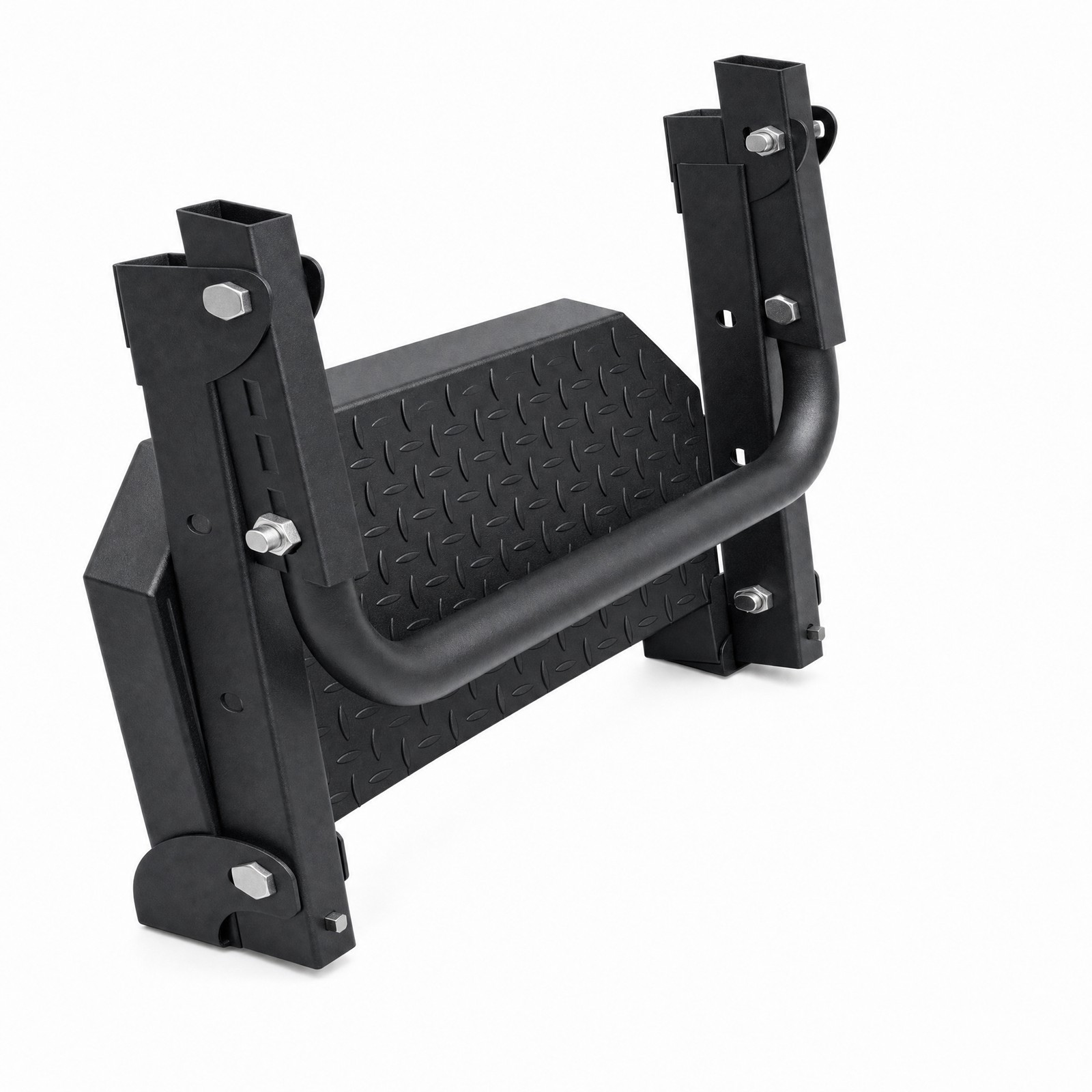 Folding Tire Mounted Step Side Step for Truck SUV&RV Fit Most 10.2-14.4in Tires