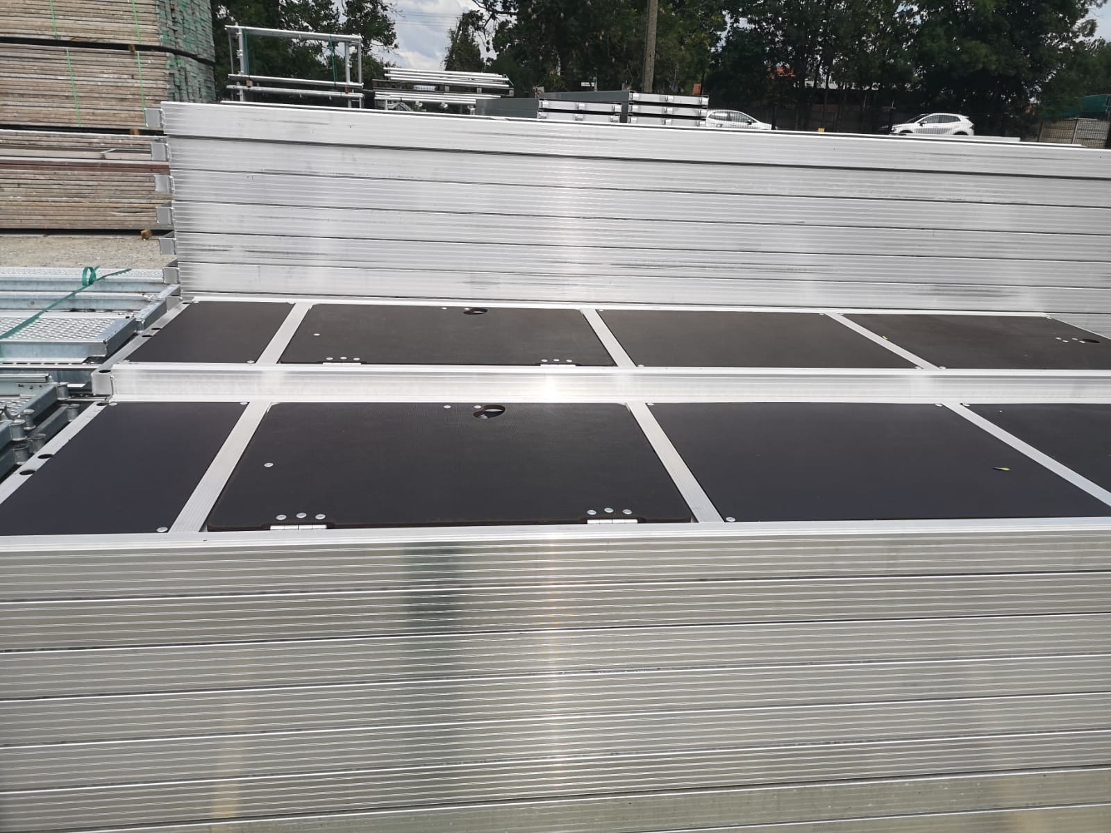 TOP NEW PRODUCT 90sqm Alu-scaff 74 Aluminium Scaffolding Scaffolding FREE DEL…