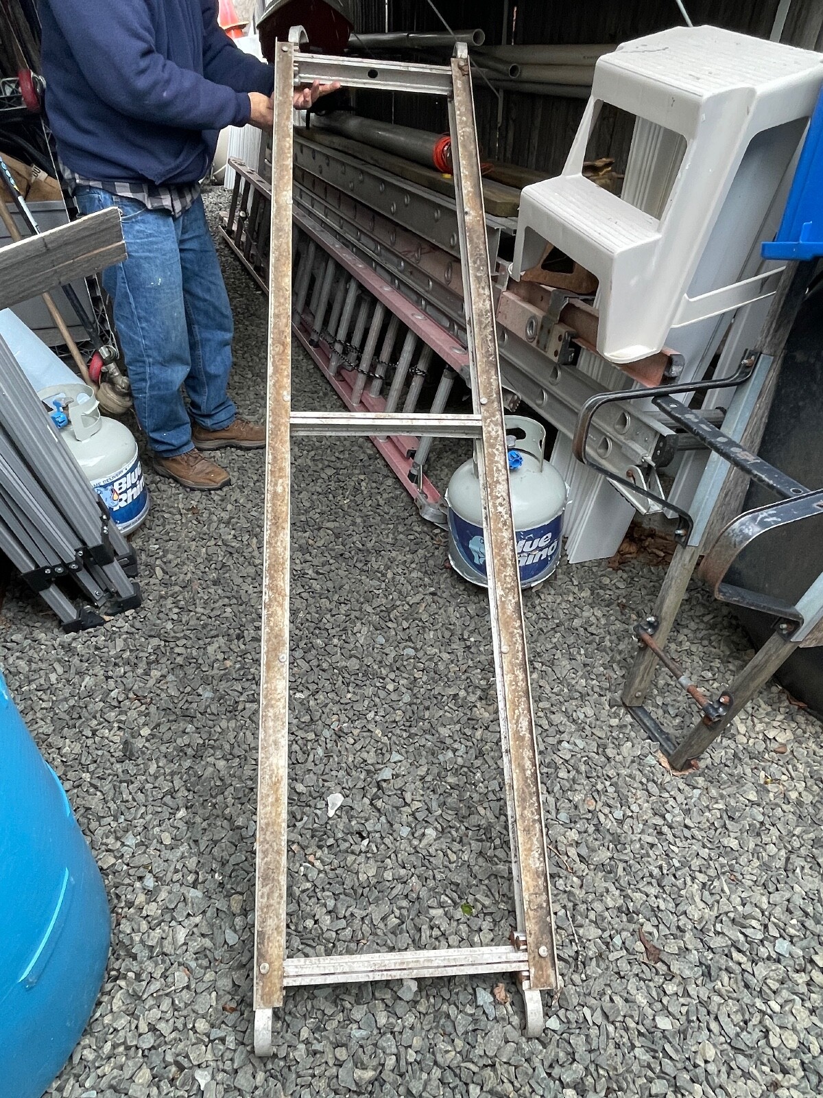 Bil-Jax BilJax Tuf-N-Life 202-129 8 Foot Walkboard Frame Only