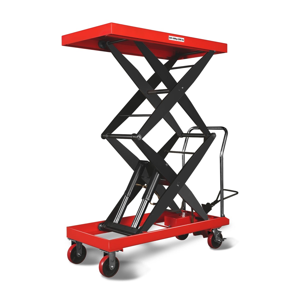 MechMaxx Mobile 2200 lbs Capacity Lift Table 86.6”x51.2” Platform, TFD22