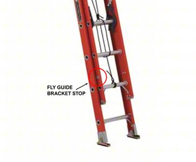 Louisville Fly Guide Bracket Stop 2- Holes Kit (1 Pair) For FE2000 Series La…