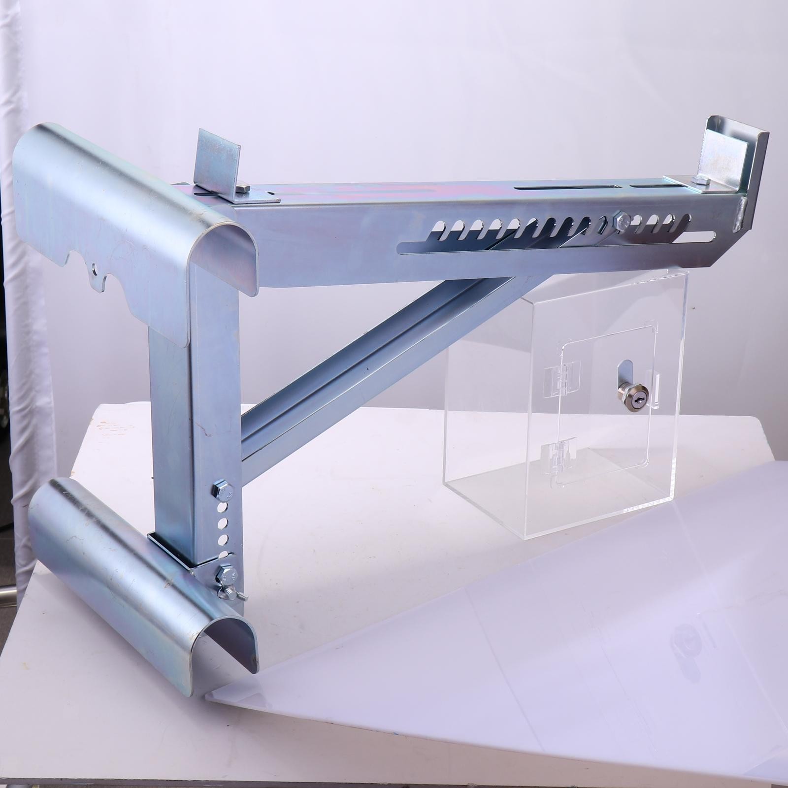 1 Pair Two Rung Short Body Ladder Jack Scaffolding Tool Simple Installation for