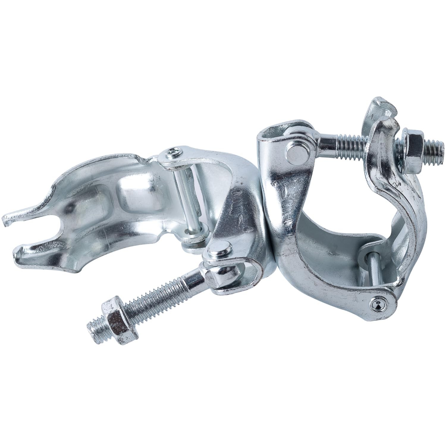 Scaffolding Couplers 8 Pack, Swivel Clamps for 1.65-1.9″ OD Tubes, Heavy Duty