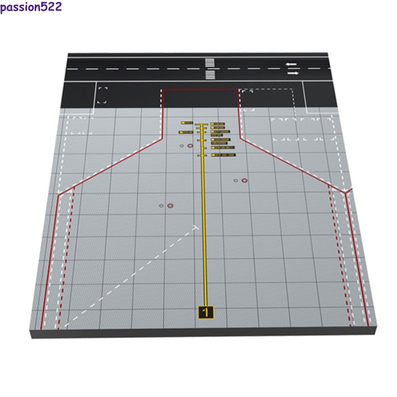 1: 400 International Airport Finished Wooden Platform Parking Apron Multiple