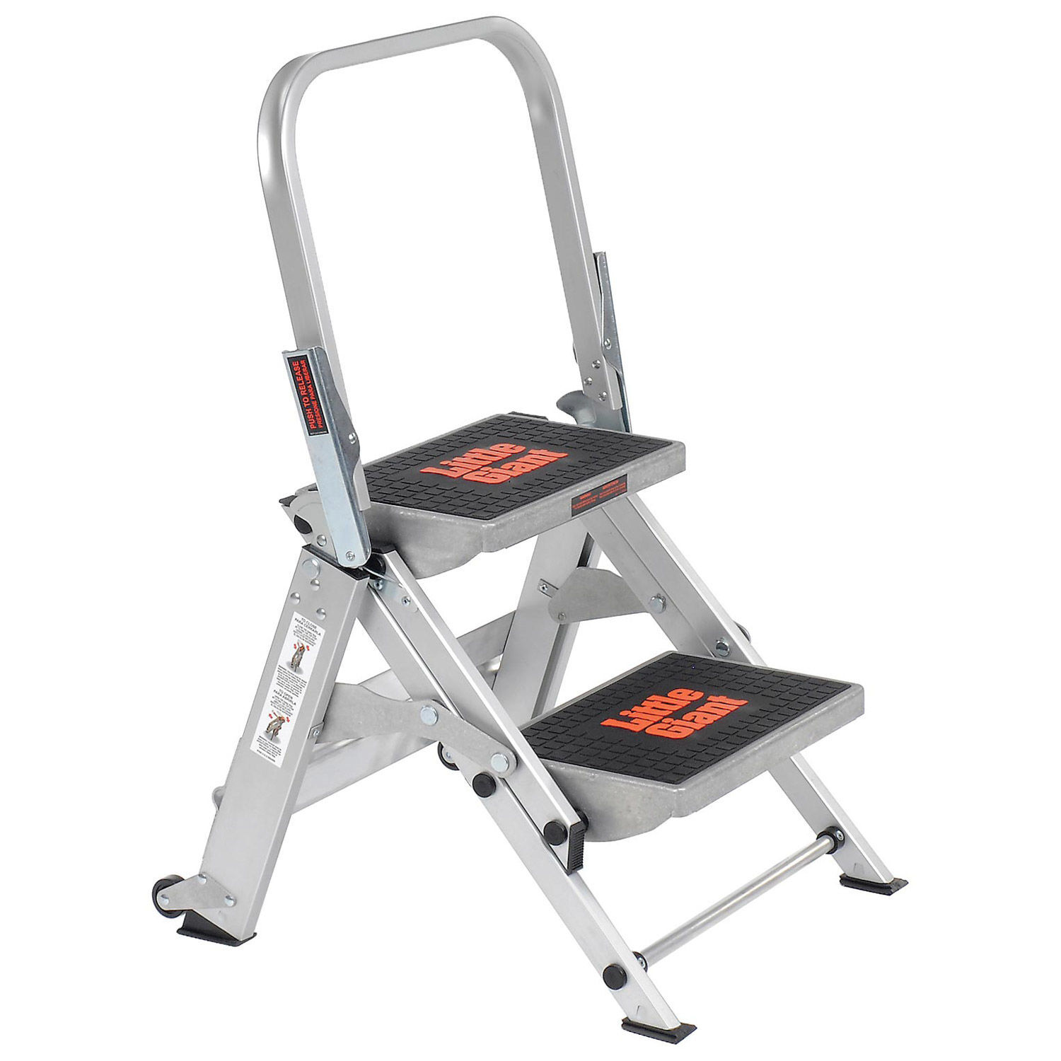 Little Giant 10210BA Safety Aluminum Step Ladder 2 Step