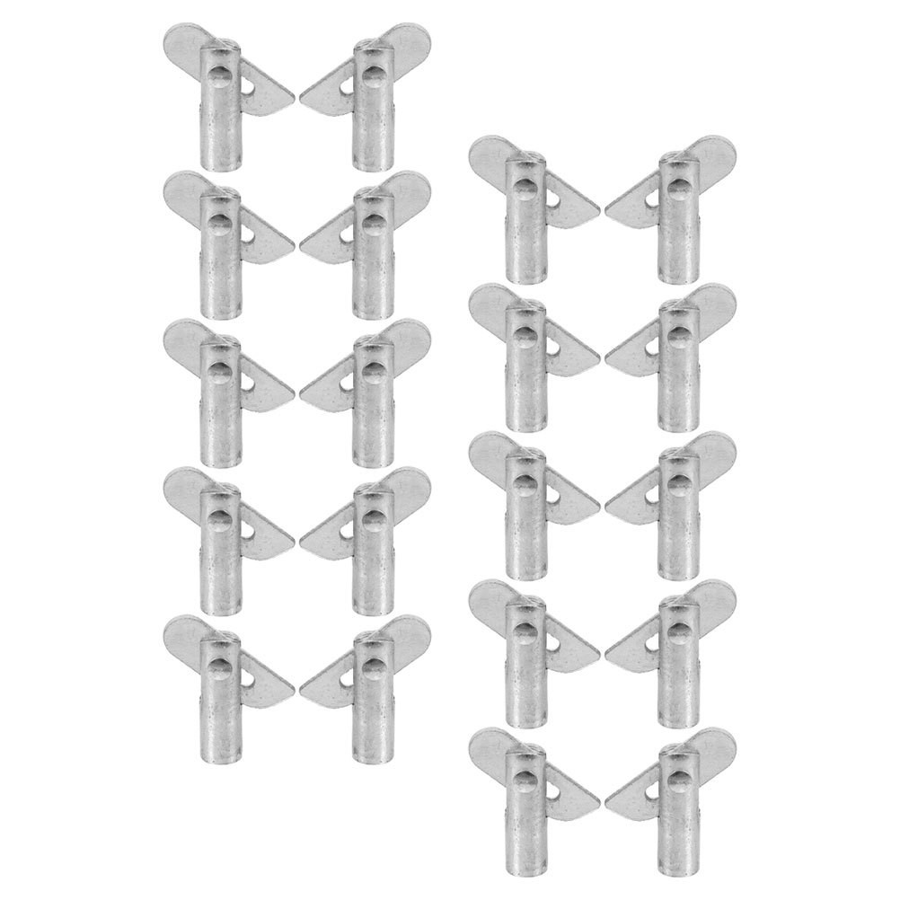 20 Pcs Detachable Scaffolding Guardrail Fixing Pegs for Brackets