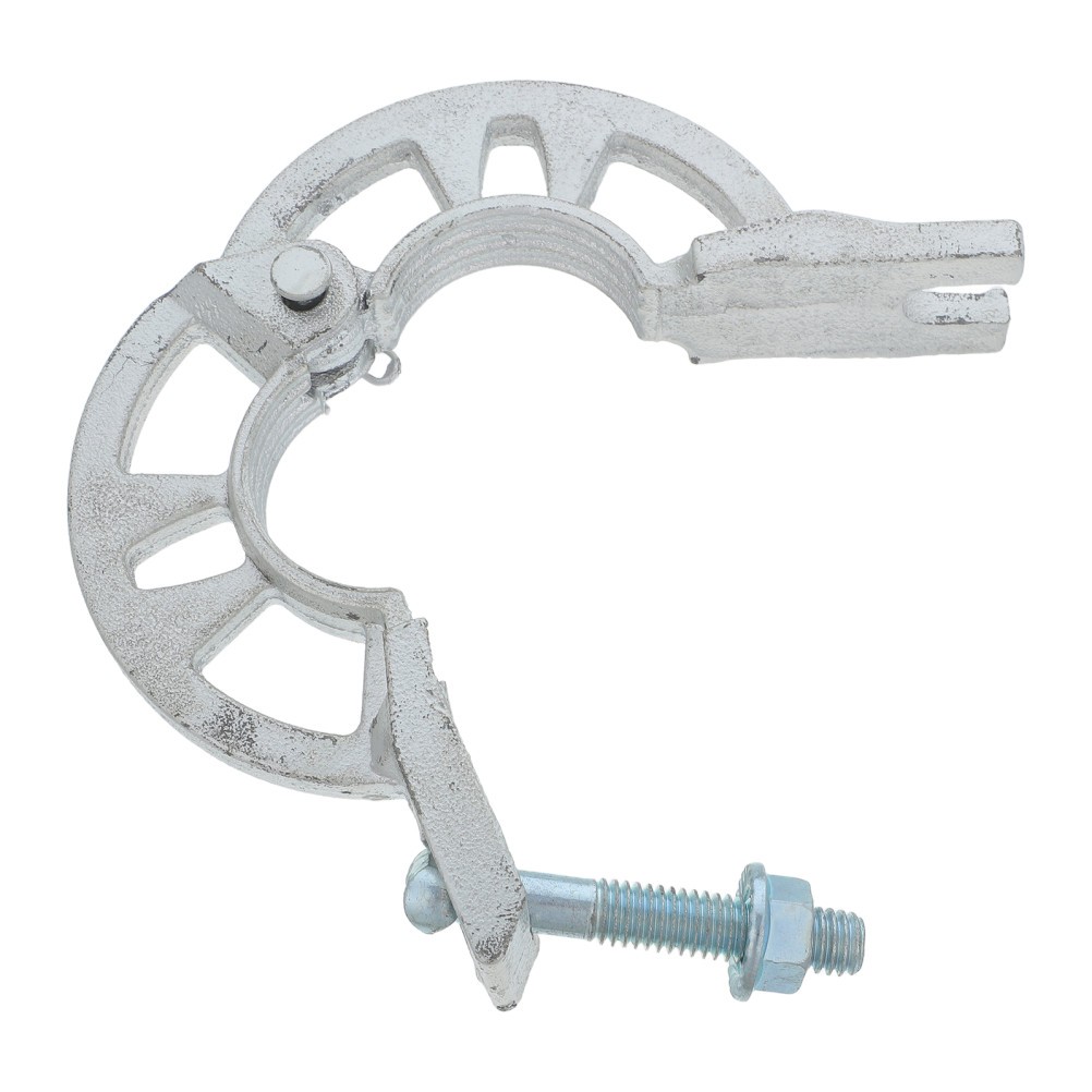Scaffold Lock Clamp with Movable Rosette, Steel Construction Round Plate