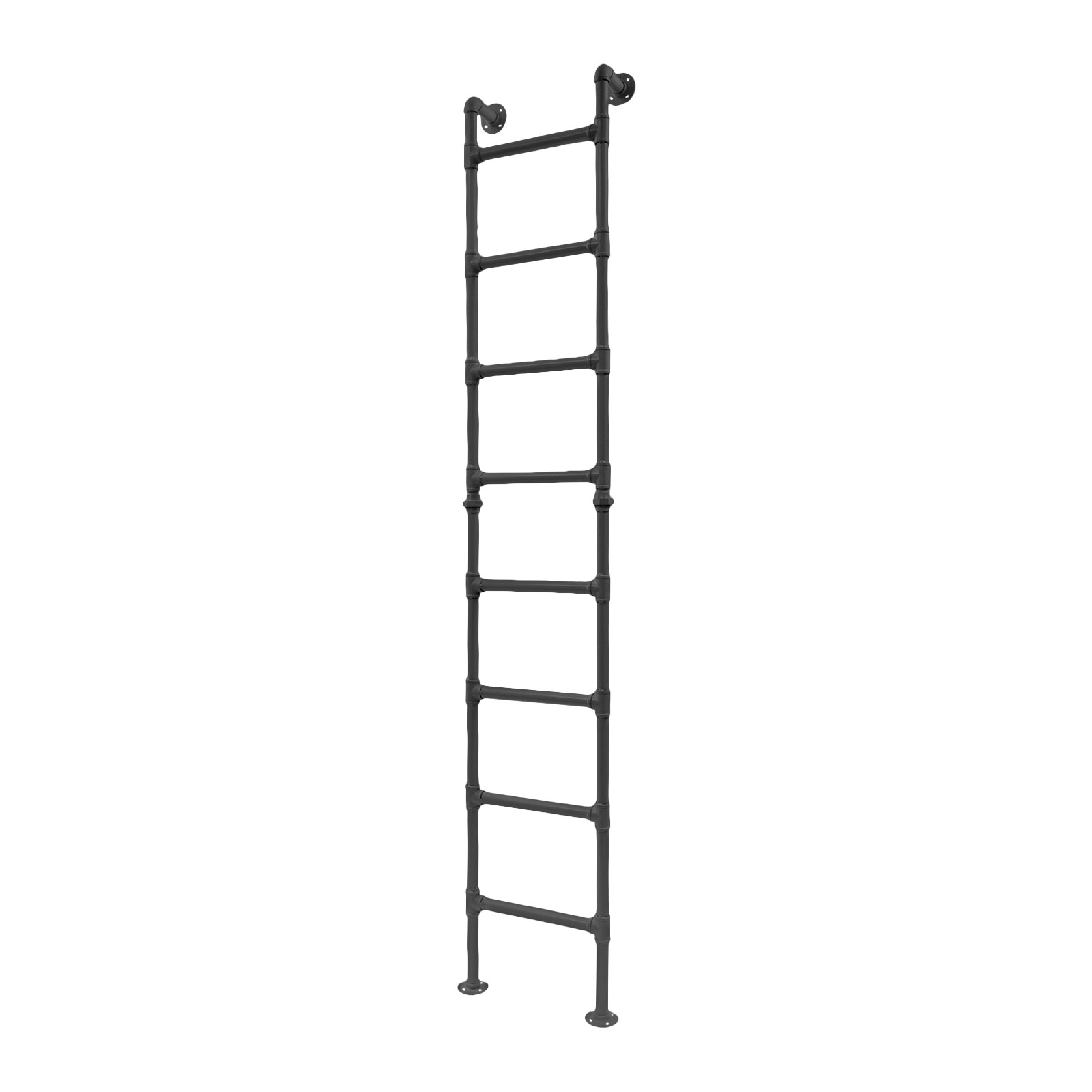 8-Step Loft Ladder Bunk Bed Ladder High Attic Step Ladders 150kg/330.69lbs