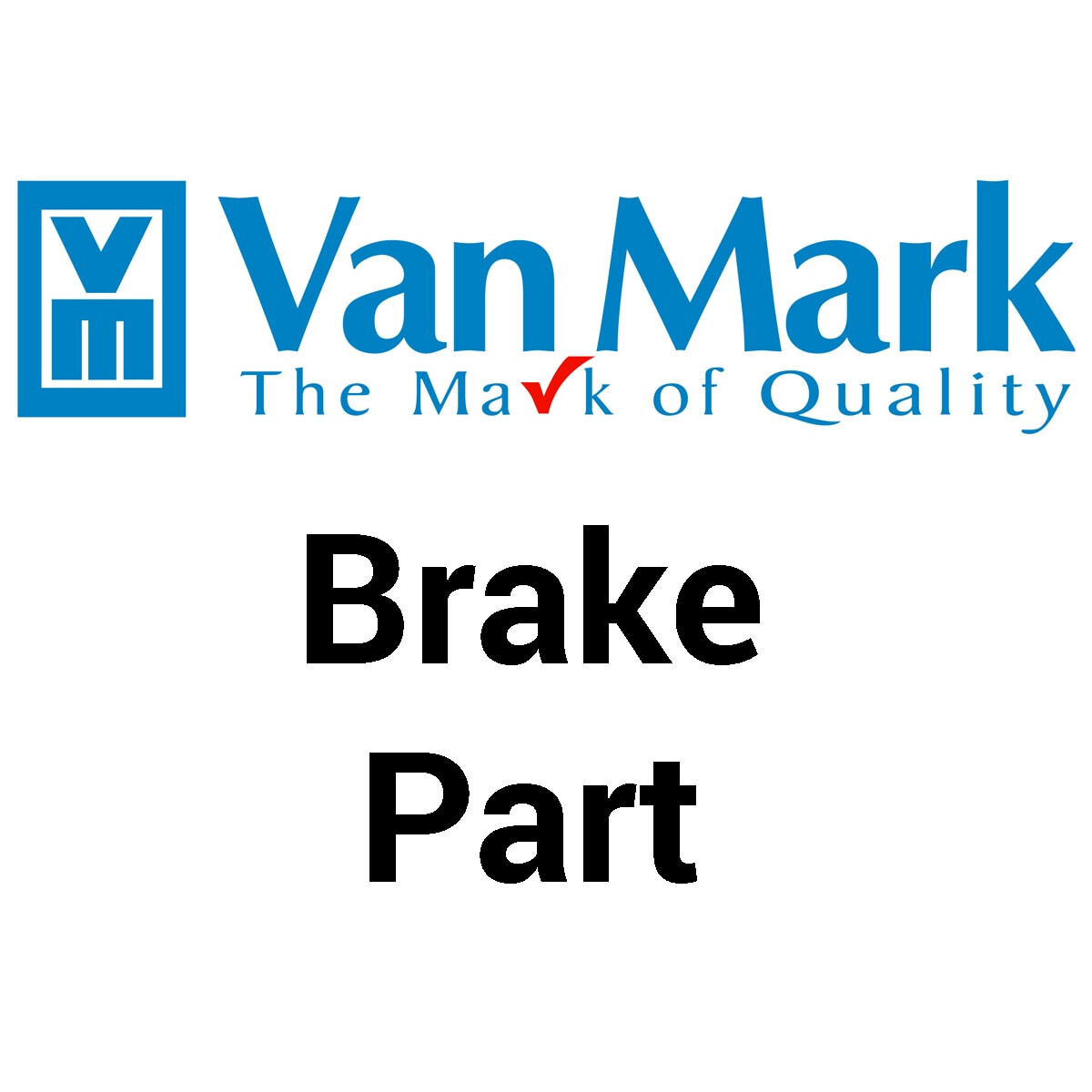 VanMark Brake Part 3658 Vinyl M60 T style (red)