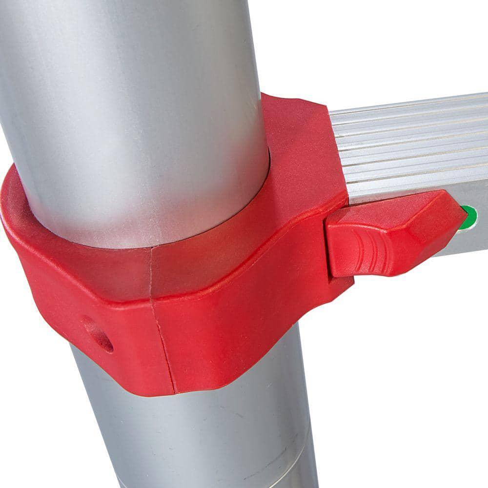 Aluminum Telescoping Extension Ladder (14.5 Reach Height) 250 lbs. Load Capacity