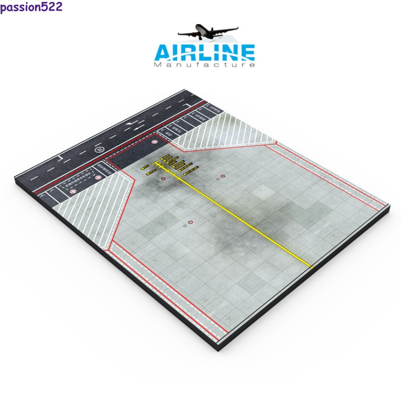 1: 400 International Airport Finished Wooden Platform Parking Apron Multiple