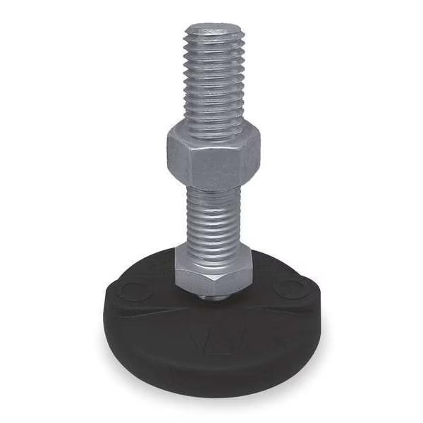 Manufacturing Level Mount,Swivel Stud,5/8-11,4in Base BSNYLC44-EL