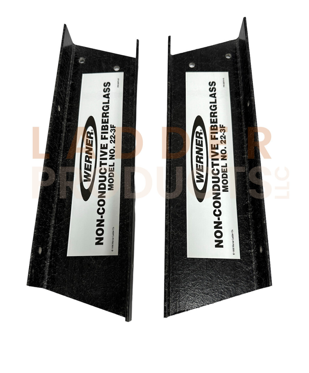 Werner Step Ladder Fiberglass Rail Shield Kit 22-3F 22-3R
