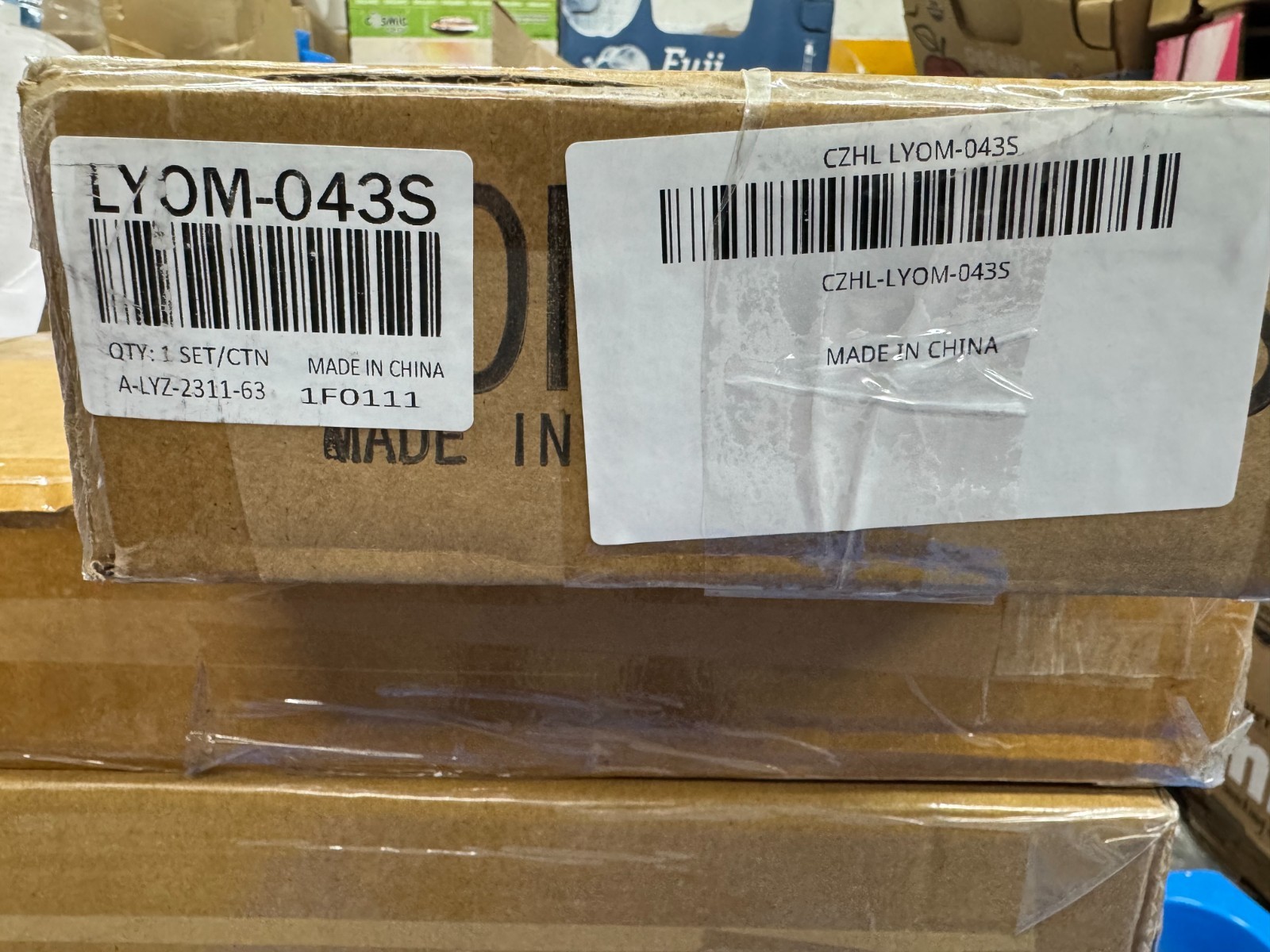 1 Pair of Attic Ladder Spreader Hinge Arms with Hardware LYOM-043S Brand New