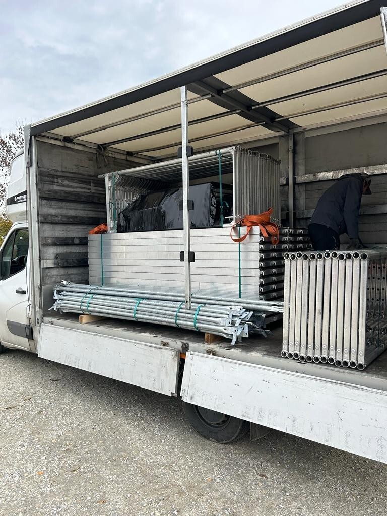 Scaffolding 151.2sqm Aluminum Schelărie Lešení Skele Alu-scaff 74