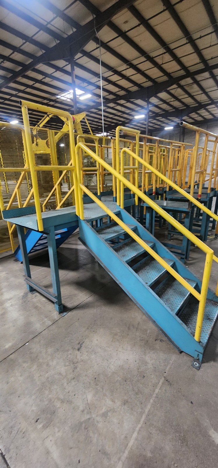 Conveyor Crossovers Steps Bridge Ladder of Various Sizea Steel Aluminum LOT DEAL
